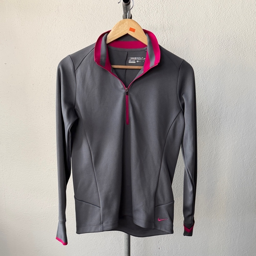 Nike Golf Dri-Fit 1/4 Zip Womens Medium